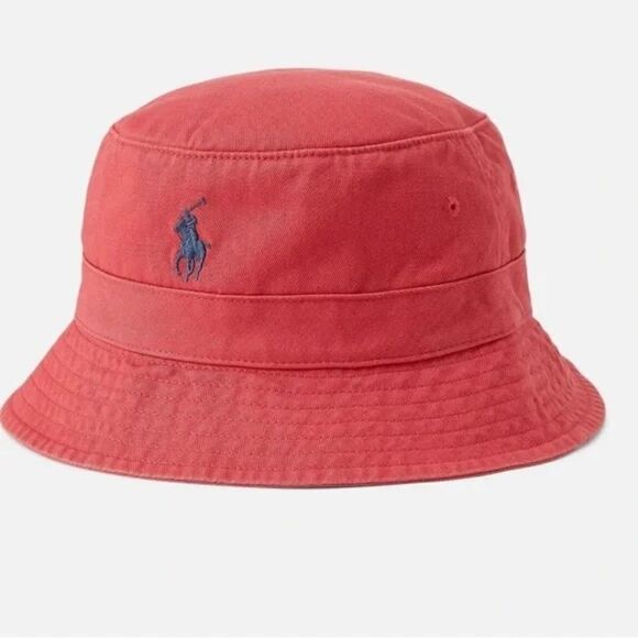 Polo Ralph Lauren Cotton Chino Bucket Hat size Large (S/M) - Picture 1 of 10